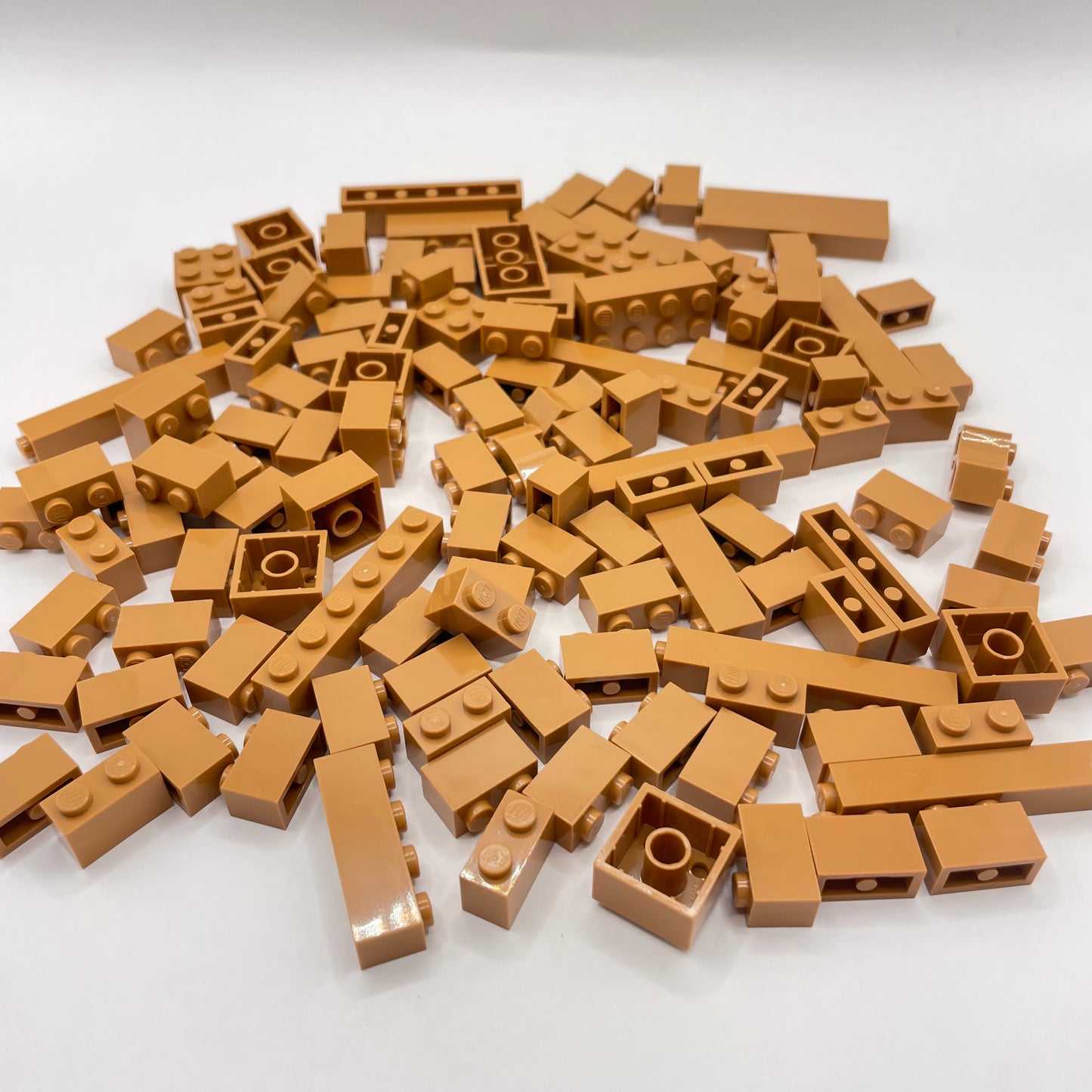 LEGO Bricks, Medium Nougat, Approx. 125g