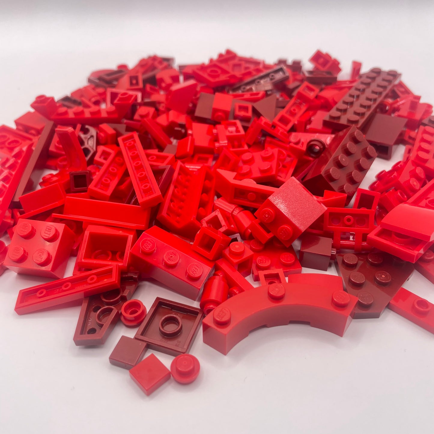 LEGO Mixed Bricks, Red, Approx. 110g