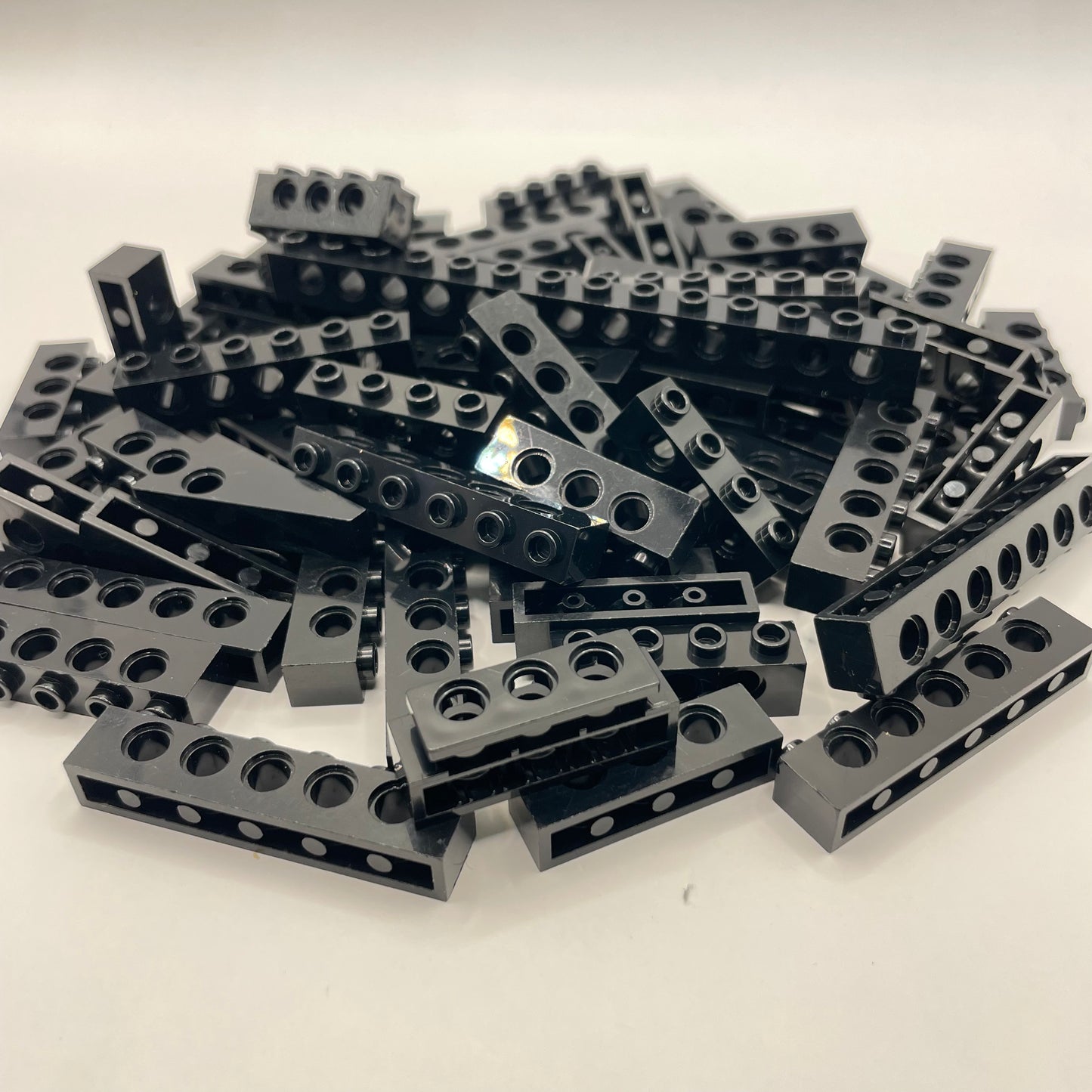 LEGO Technic Bricks, Black, Approx. 120g