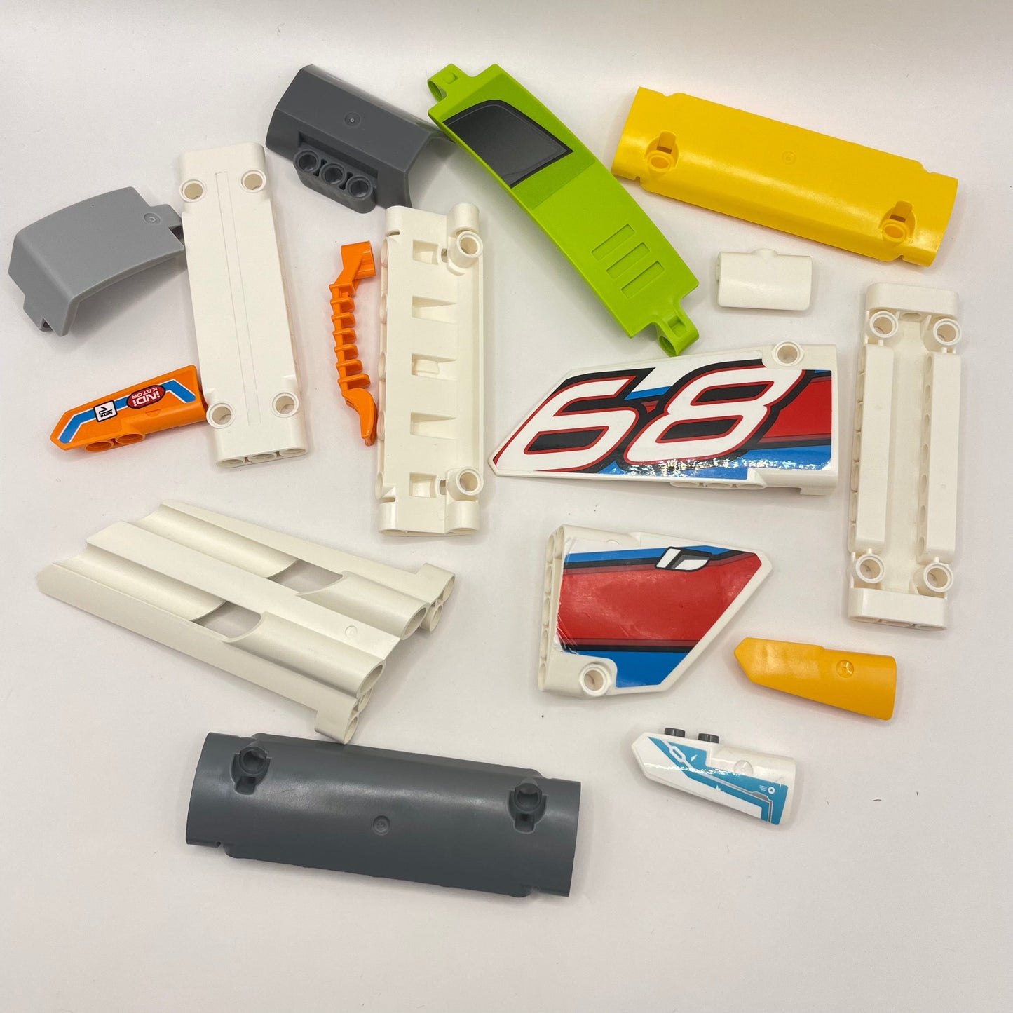 LEGO Panels, Mixed Colours, Technic, Approx. 70g