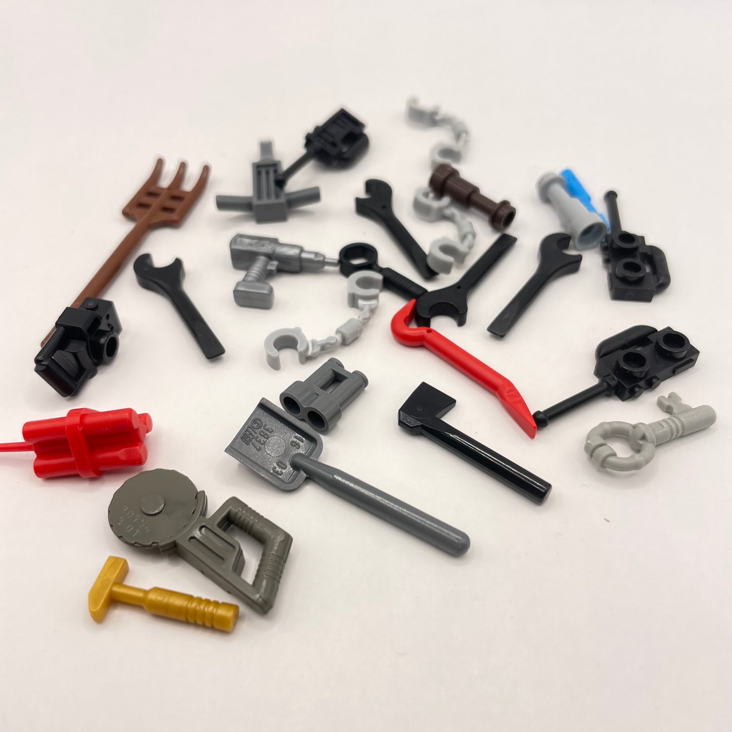 LEGO Mixed Tools, Minifigure Accessories, 30 Pieces