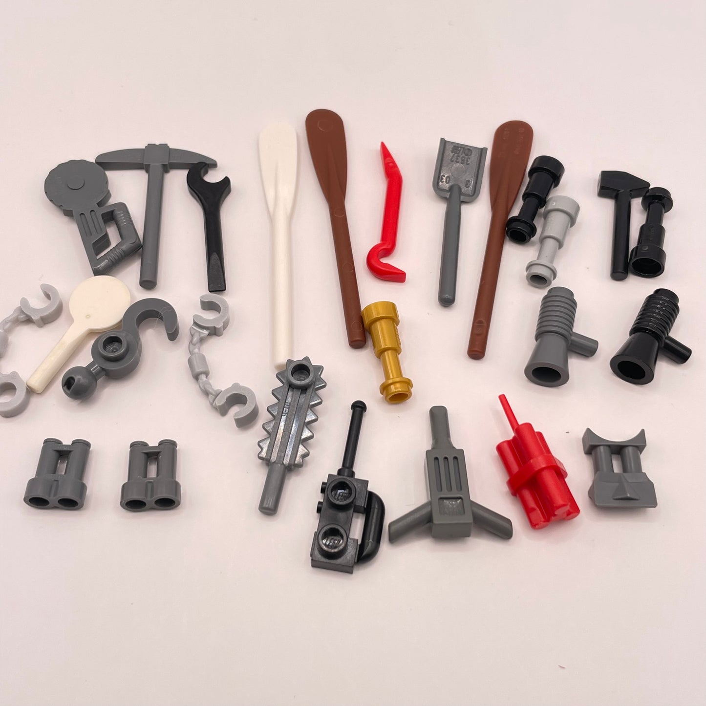 LEGO Mixed Tools, Minifigure Accessories, 26 Pieces