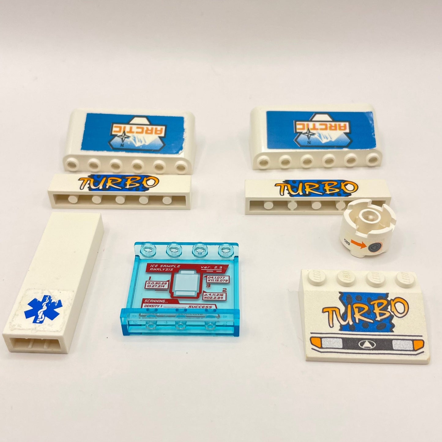 LEGO Prints and Stickers, White, 11 Pieces