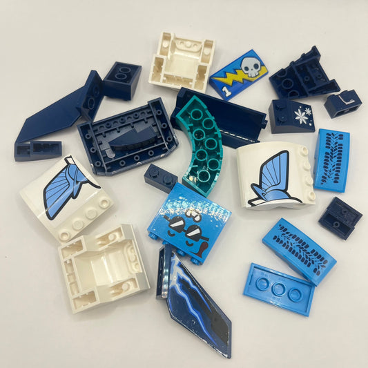 LEGO Prints and Stickers, Blue, 22 Pieces