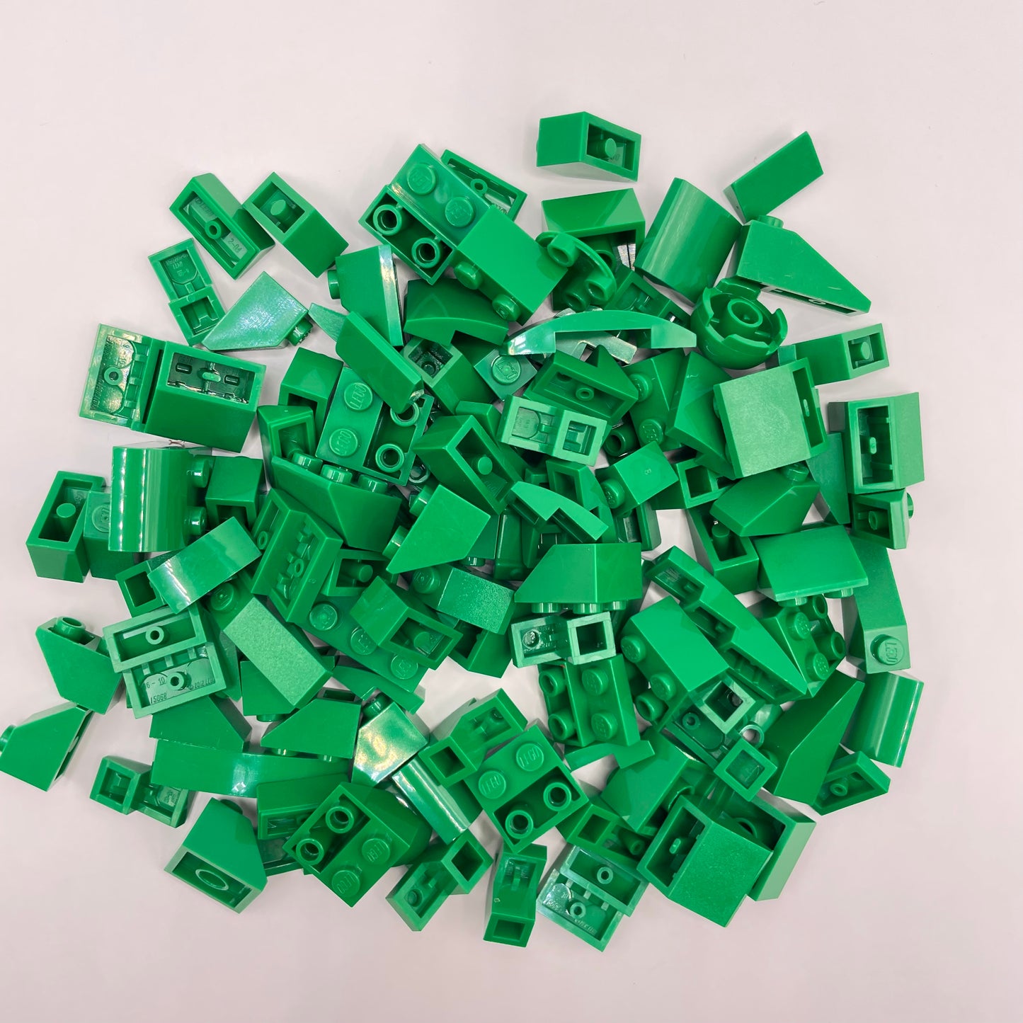LEGO Slopes, Bright Green, Approx. 100g