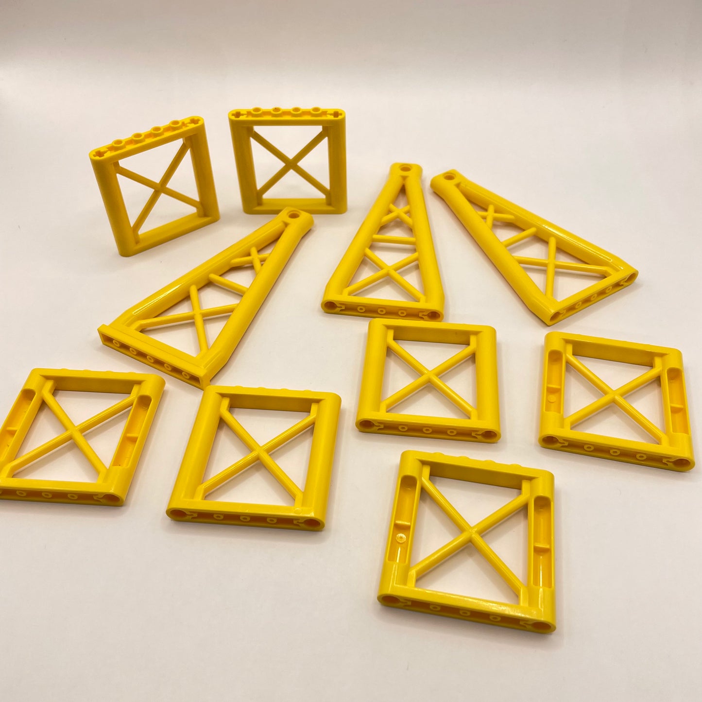 LEGO Girders, Yellow, Building, 10 Pieces
