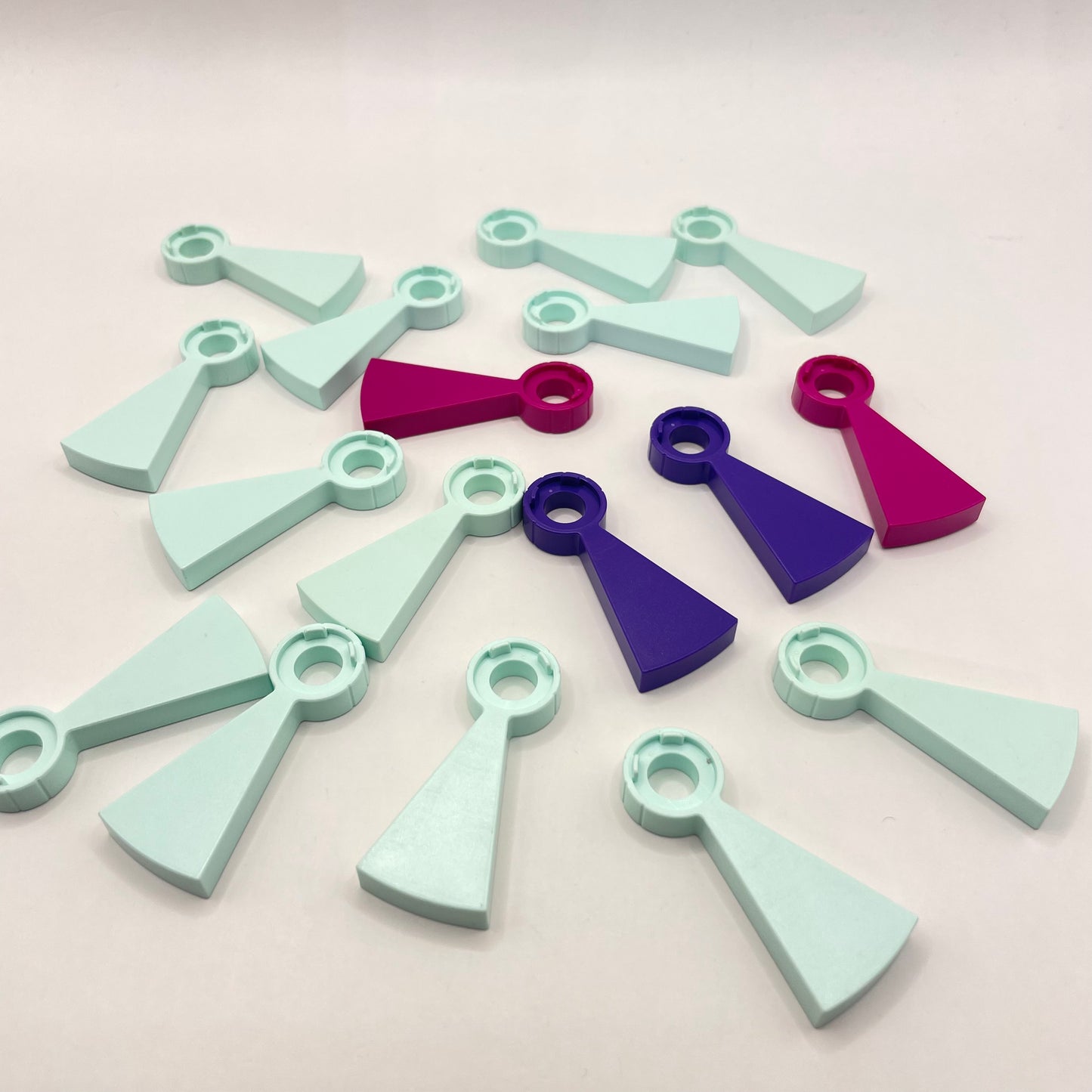 LEGO Spiral Stairs, Colourful, Building, 17 Pieces