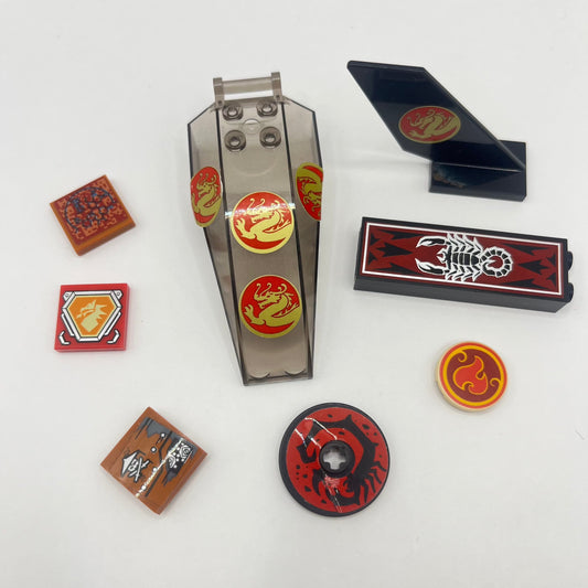 LEGO Prints and Stickers, Ninjago, Approx. 15g