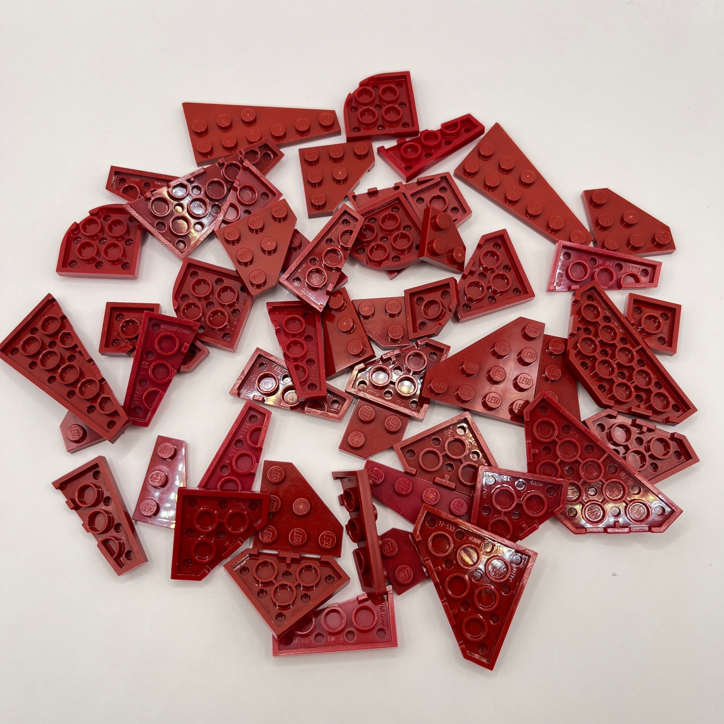 LEGO Small Wings, Dark Red, Approx. 45g