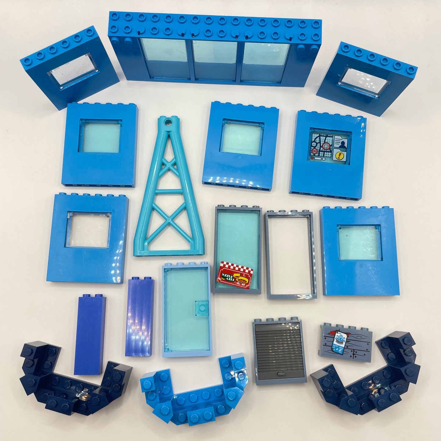 LEGO Mixed Blues, Building, Approx. 130g