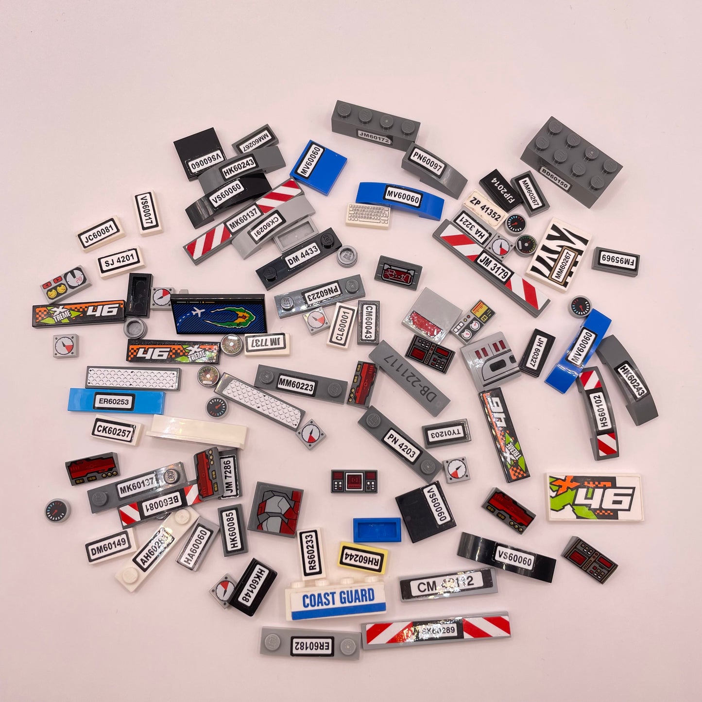 LEGO Prints and Stickers, vehicle, Approx. 40g