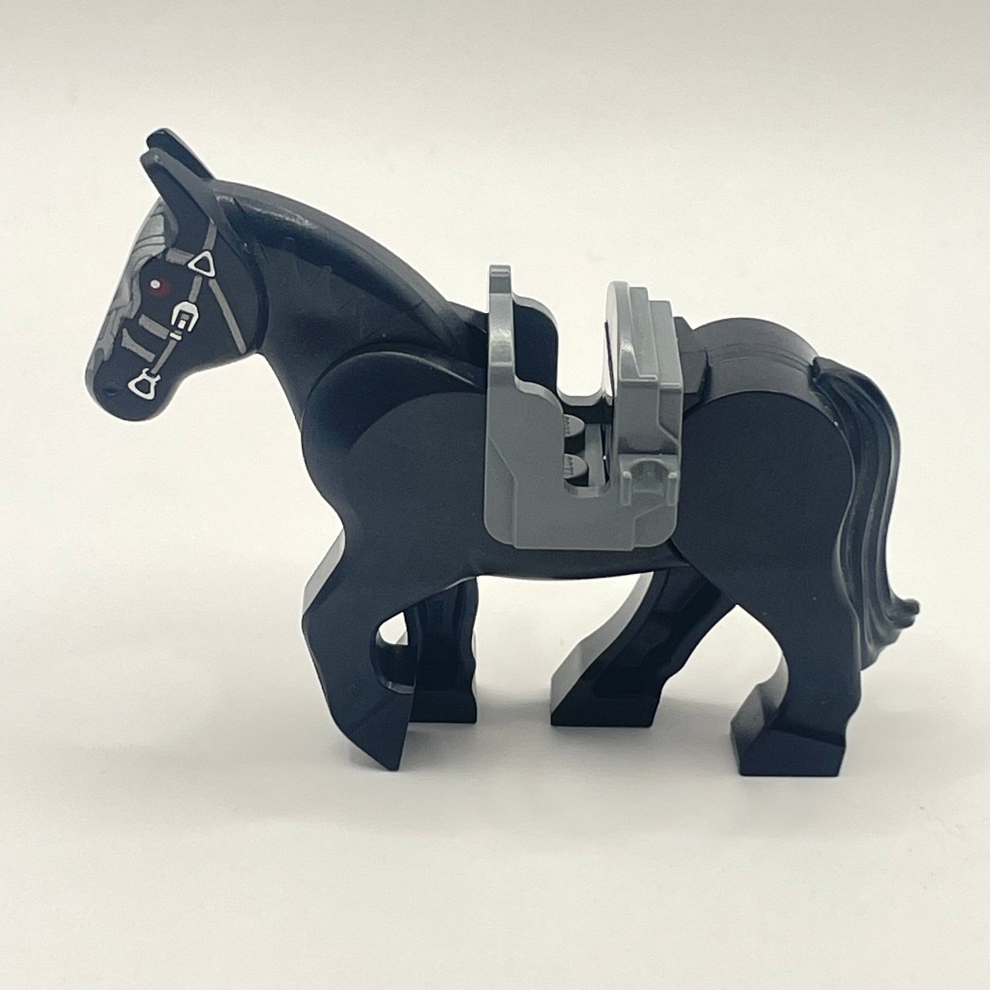 LEGO Black Horse with Saddle from Lord of the Rings, LOTR