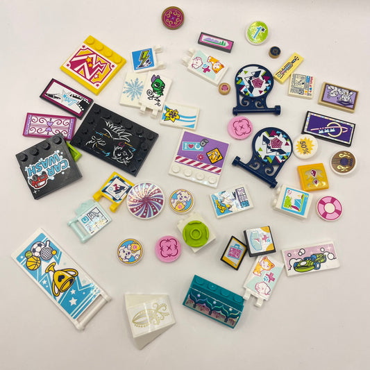 LEGO Prints and Stickers, Friends, 40 Pieces