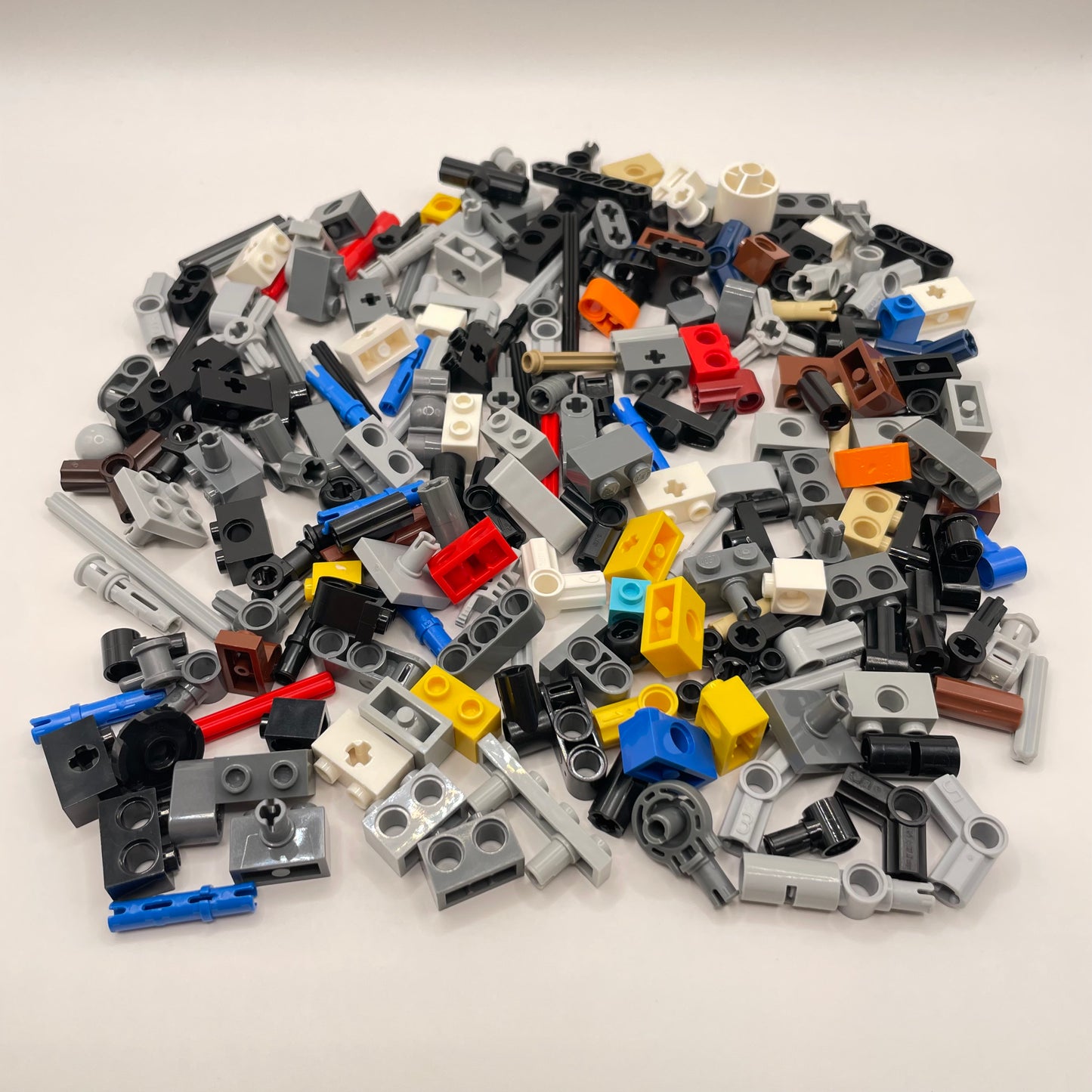 LEGO Small Technic Bricks and Pieces, Mixed Colours, Approx. 120g