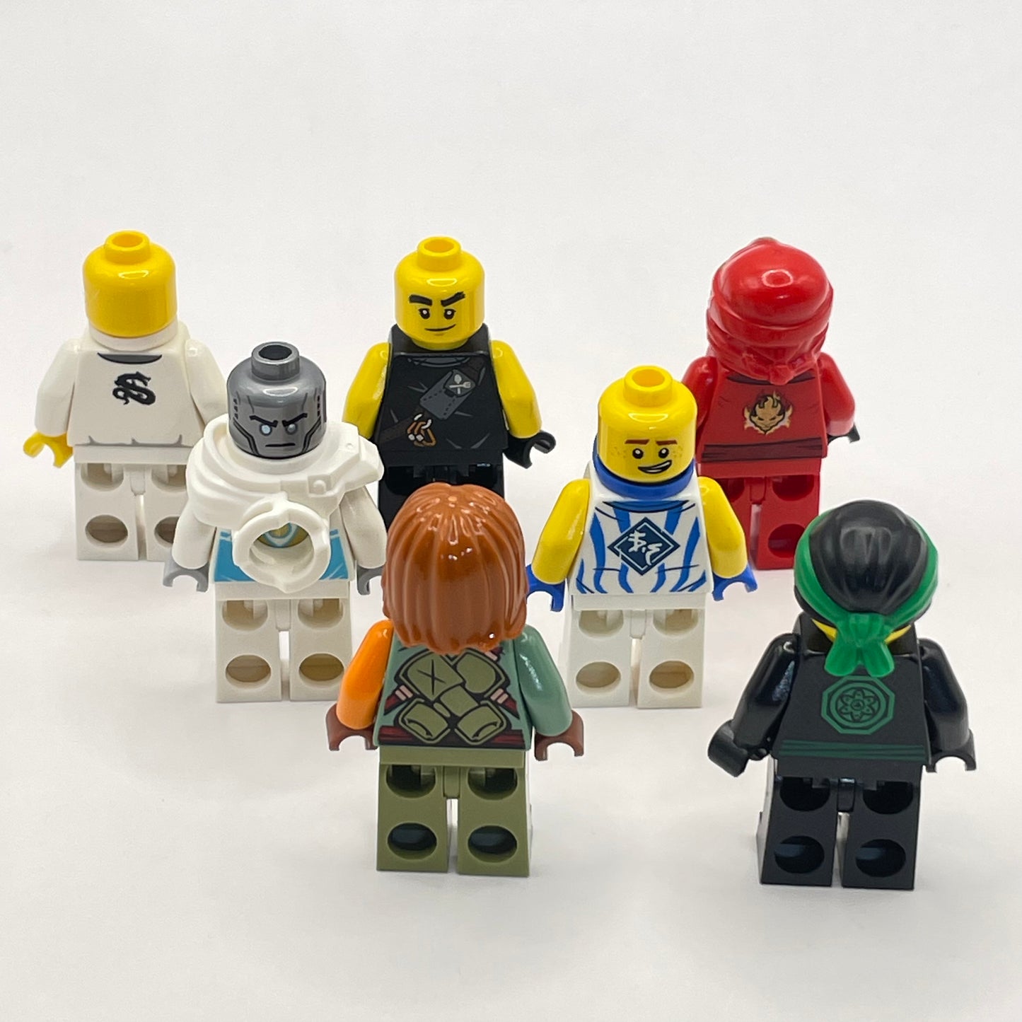 LEGO Play Pack, Ninjago, Minifigure, (Pack of 7)