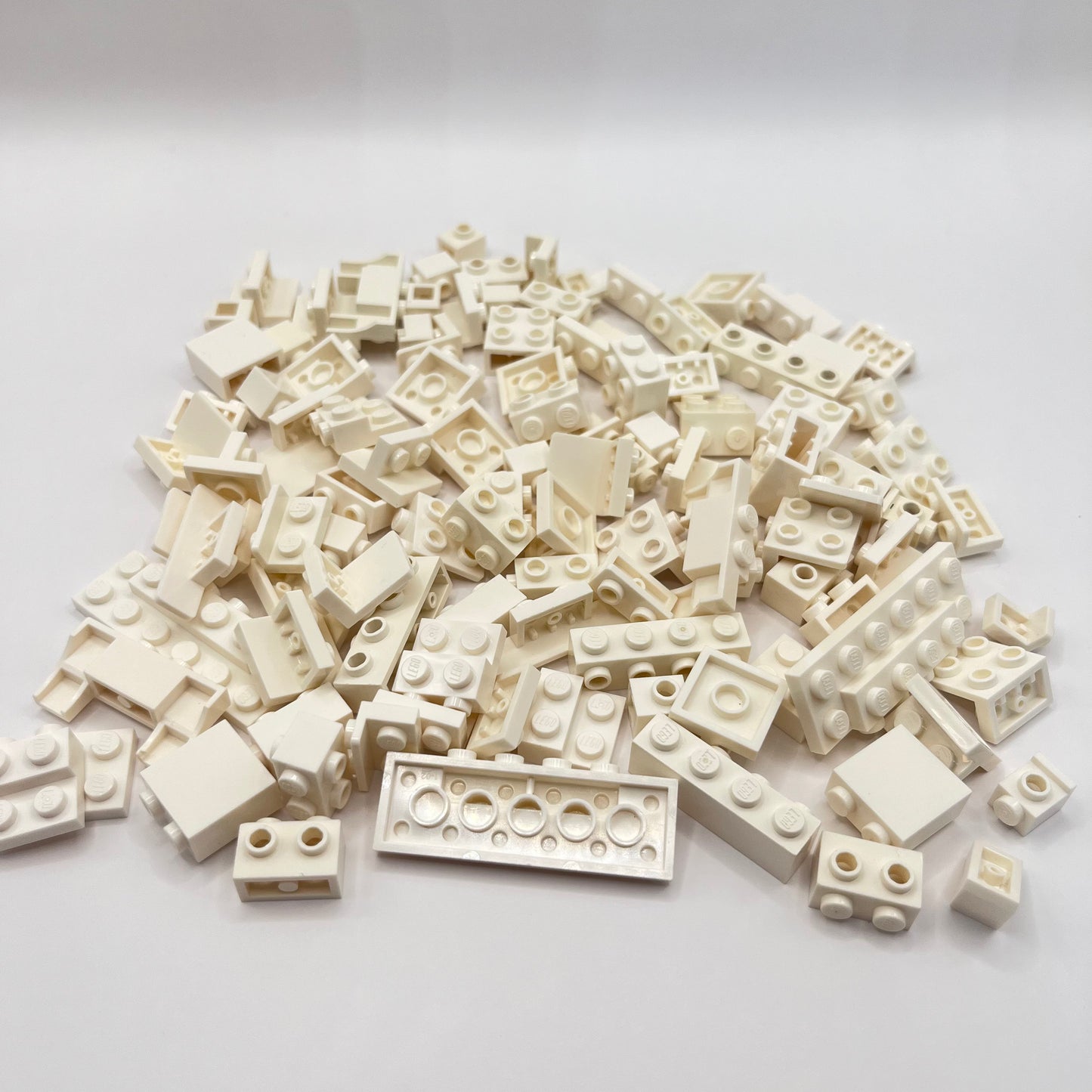 LEGO White Mixed SNOT Pieces Approx. 90g