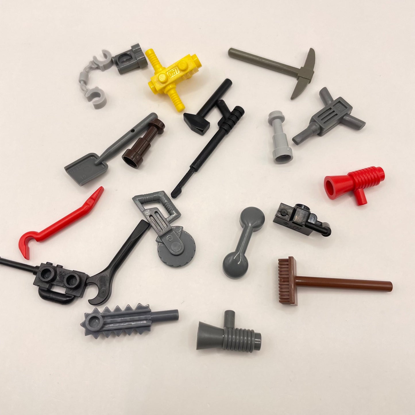 LEGO Mixed Tools, Minifigure Accessories, 20 Pieces