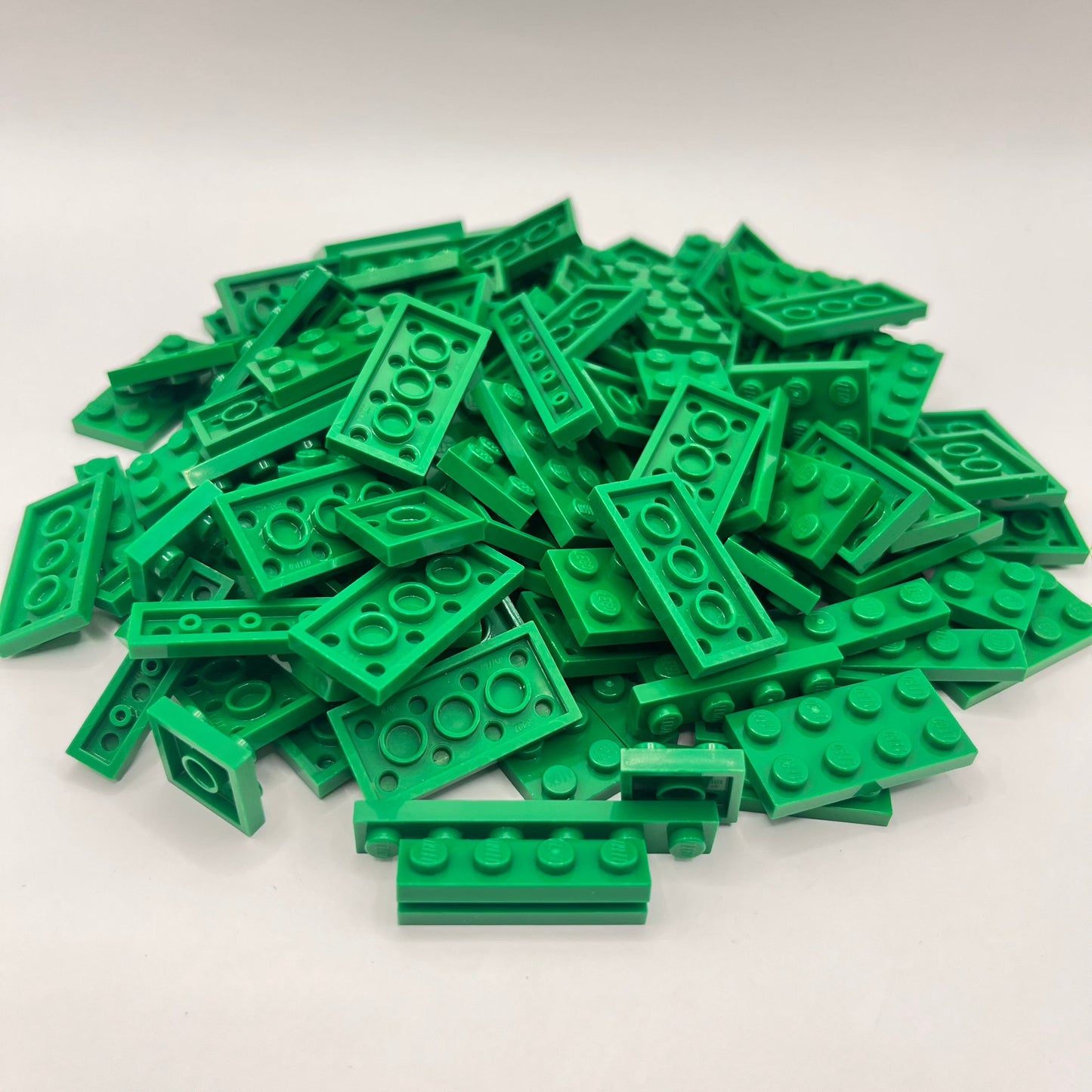 LEGO Green, Plates, Approx. 110g
