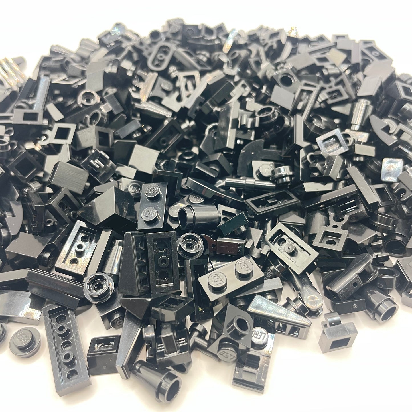 LEGO Black, Greebling, Approx. 125g