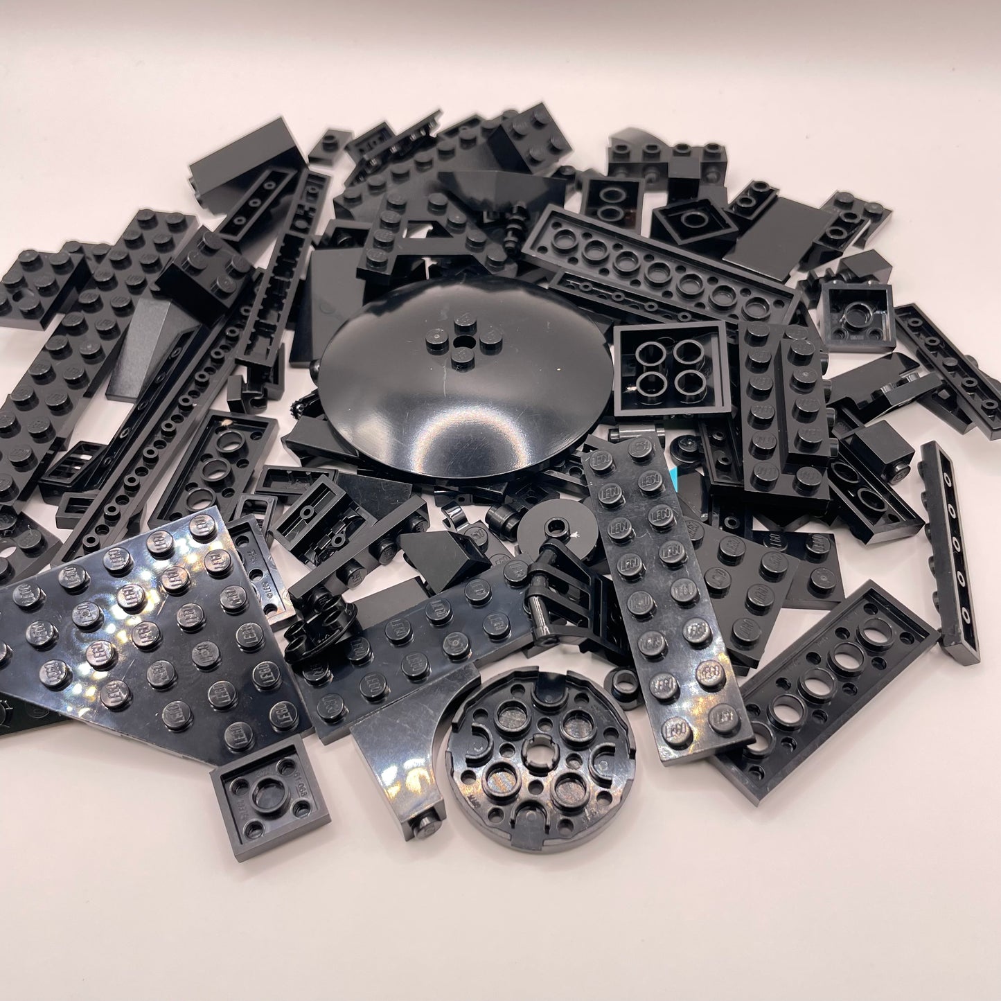 LEGO Mixed Pieces, Black, Approx. 100g