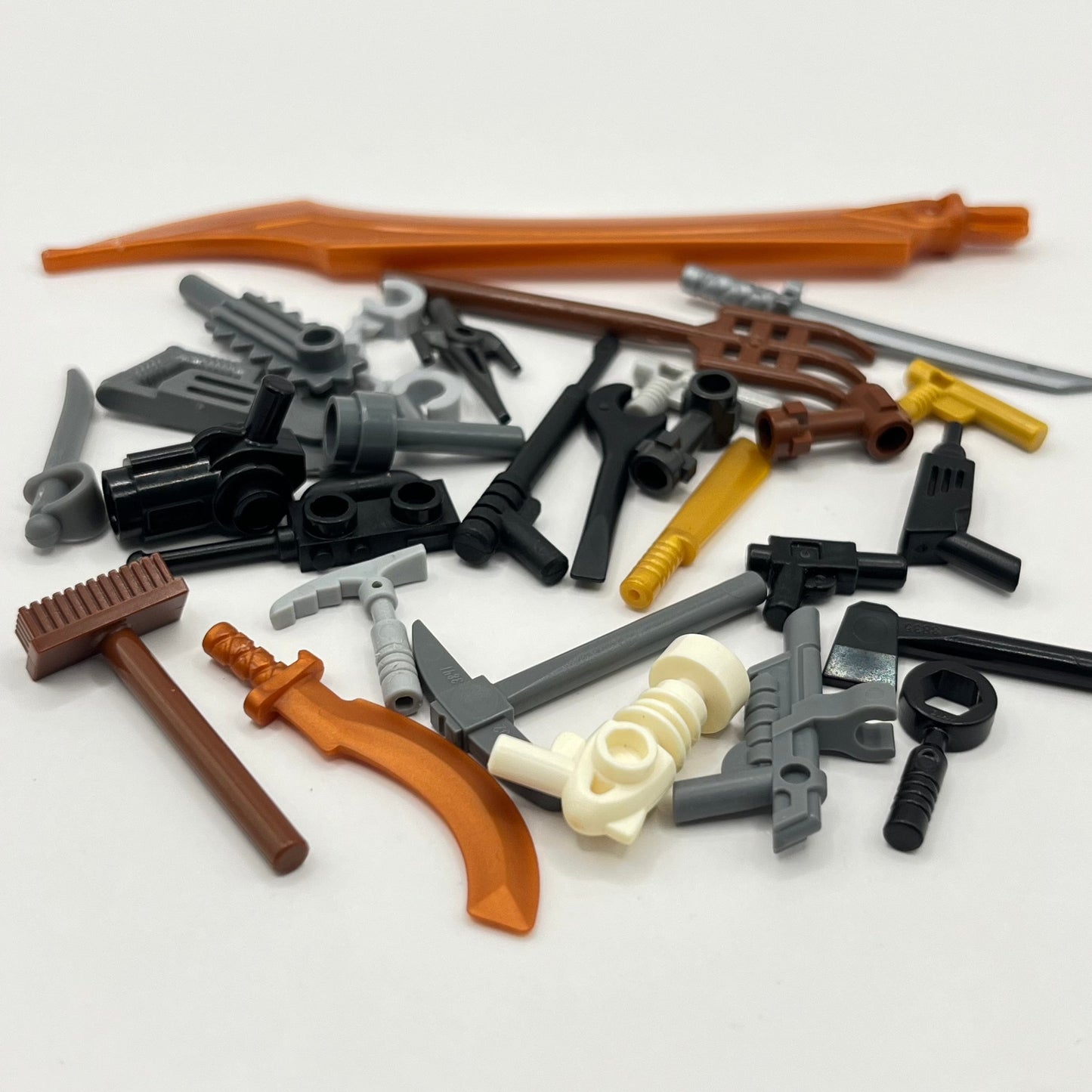 LEGO Tools and Weapons, Minifigure Accessories, 28 Pieces