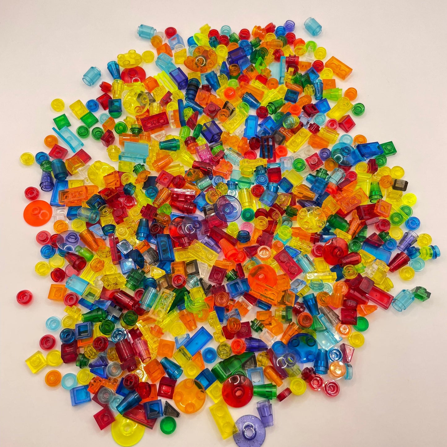 LEGO Mixed Trans, Mixed Pieces, Approx. 135g Greebling