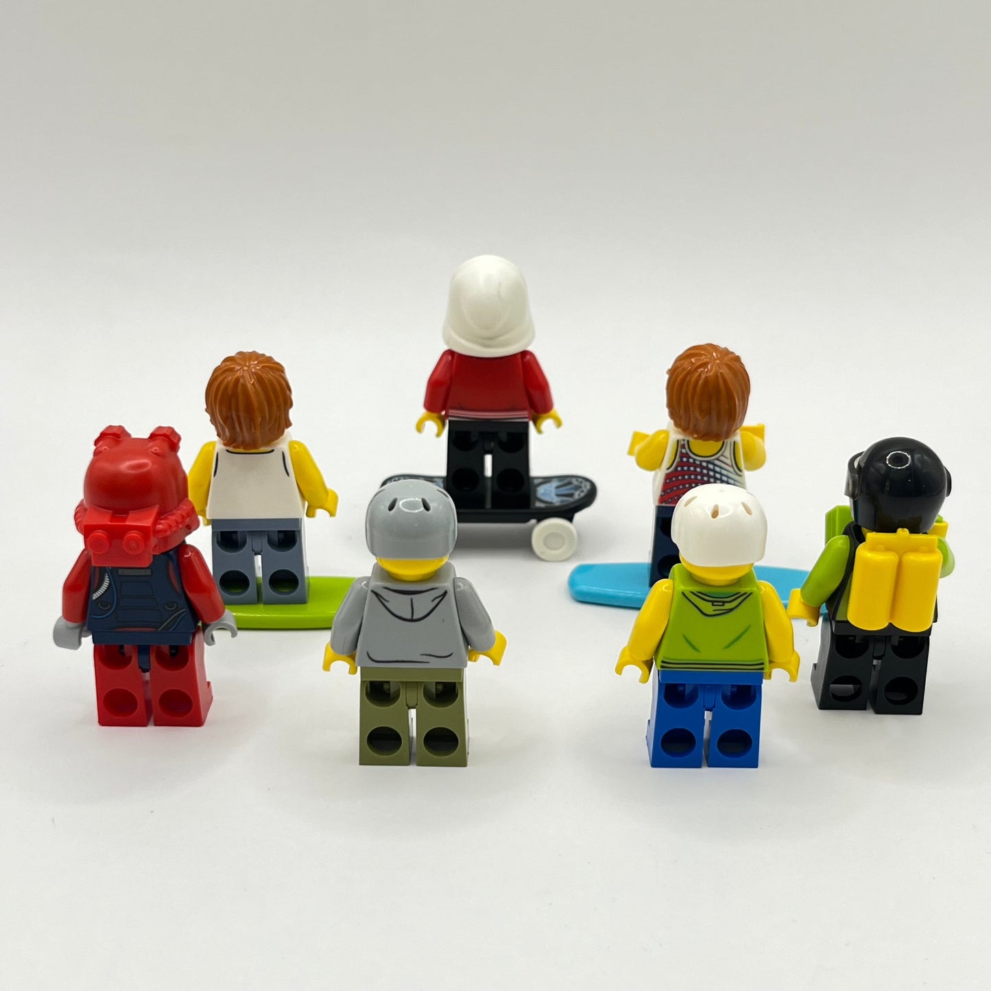 LEGO Extreme Sports, City, Minifigure, (Pack of 7)