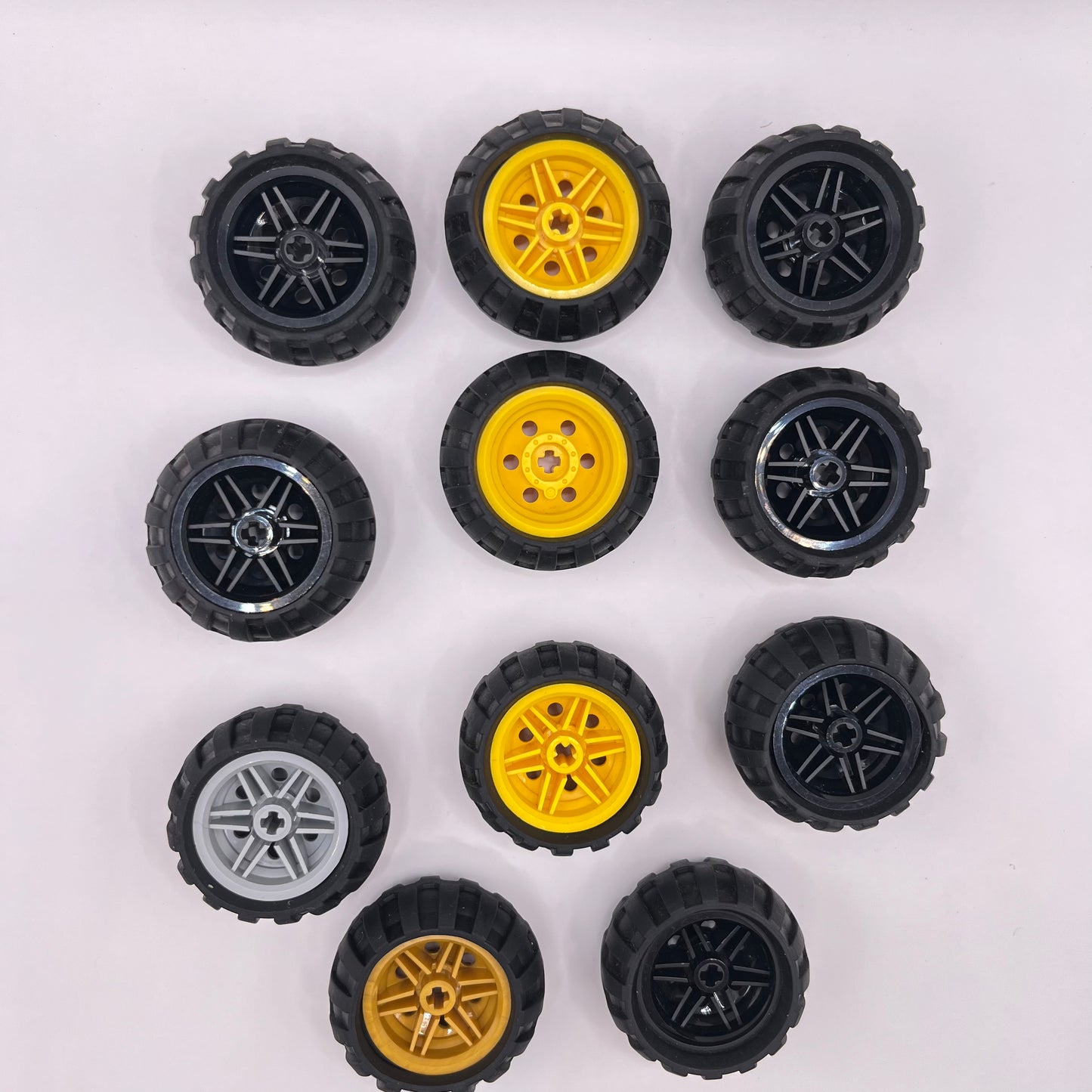 LEGO Wheels, Mixed Colours, Vehicle Pieces, Approx. 140g