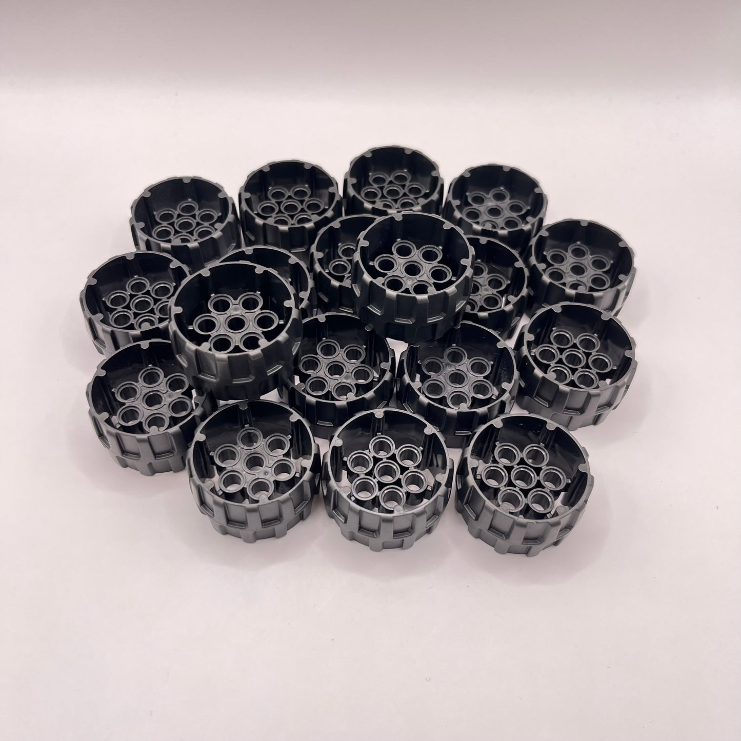 LEGO Hard Wheels, Dark Metallic Grey, Vehicle Pieces, Approx. 110g