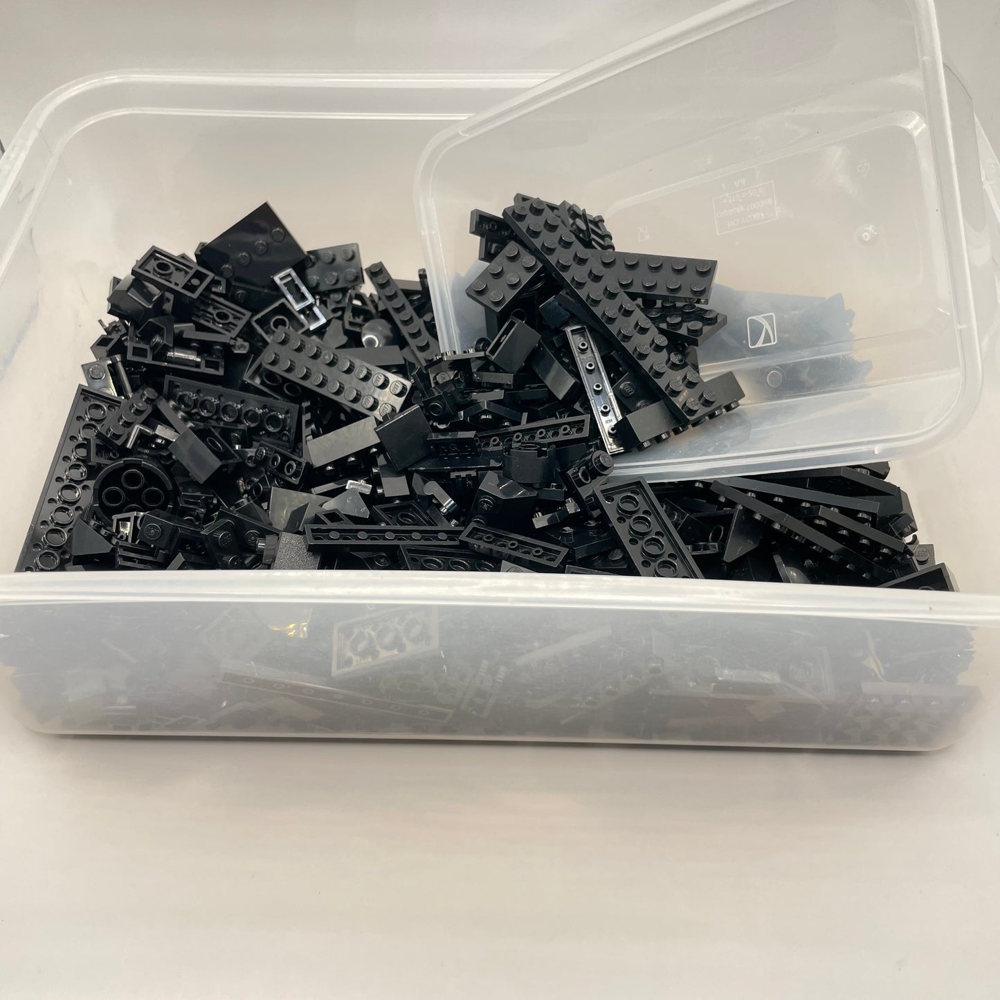 LEGO Random Selection, Black, Mixed Bricks, Bulk, Approx. 500g