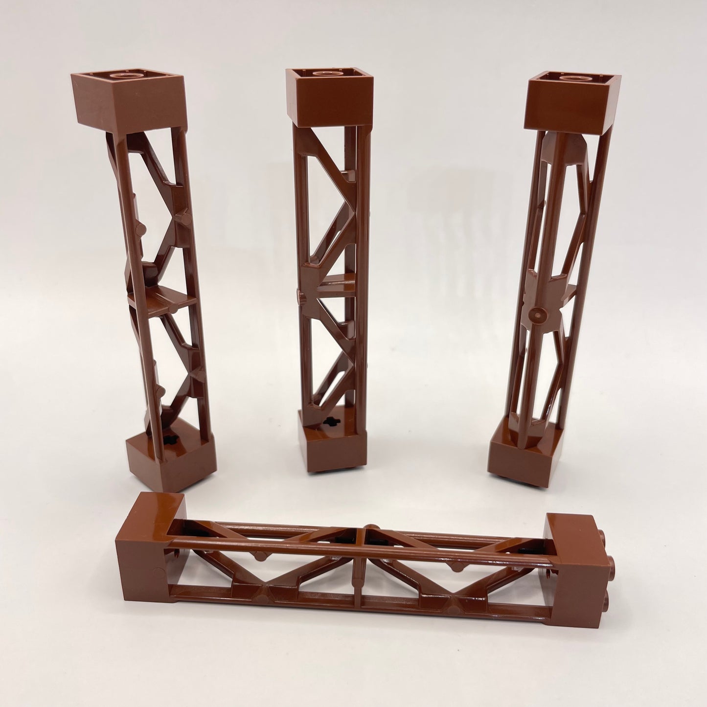 LEGO Support Girder, Reddish Brown, Building, 4 Pieces