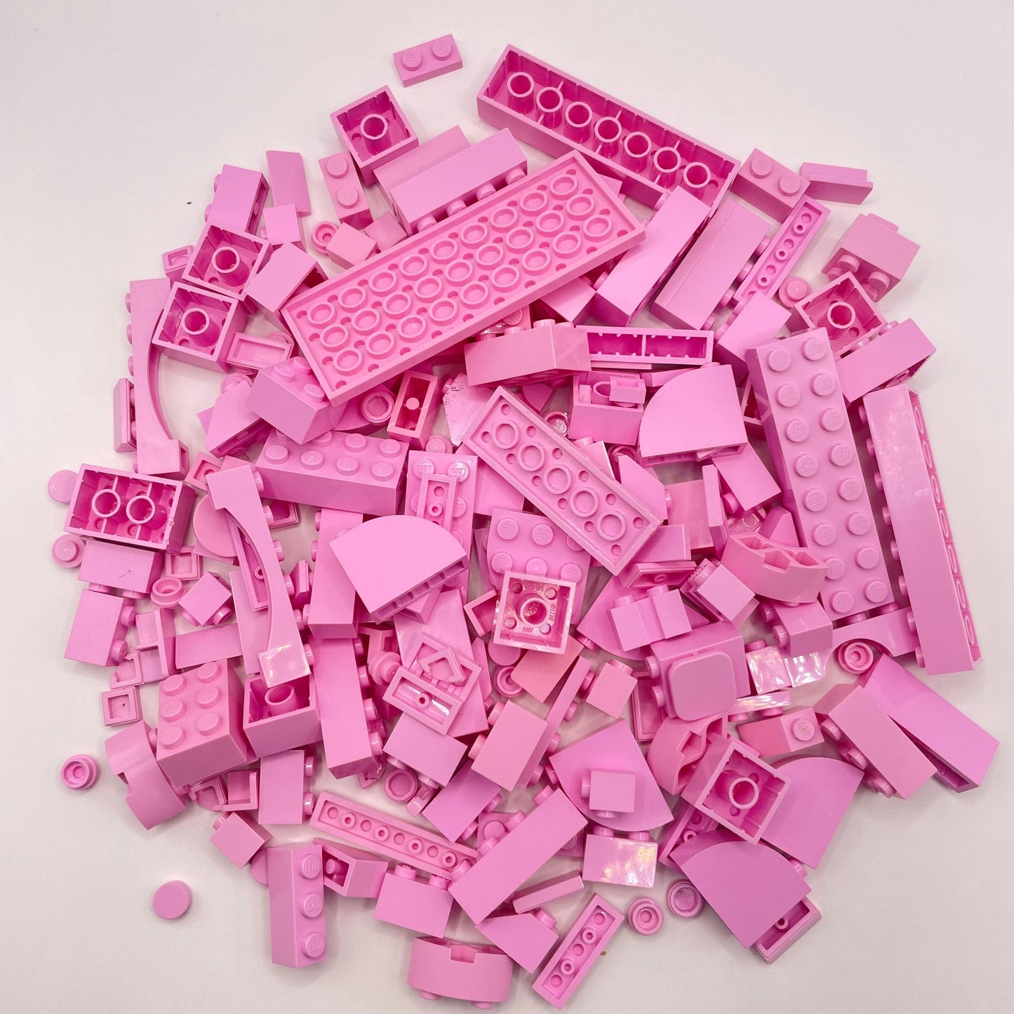 LEGO Light Pink, Mixed Pieces, Approx. 155g