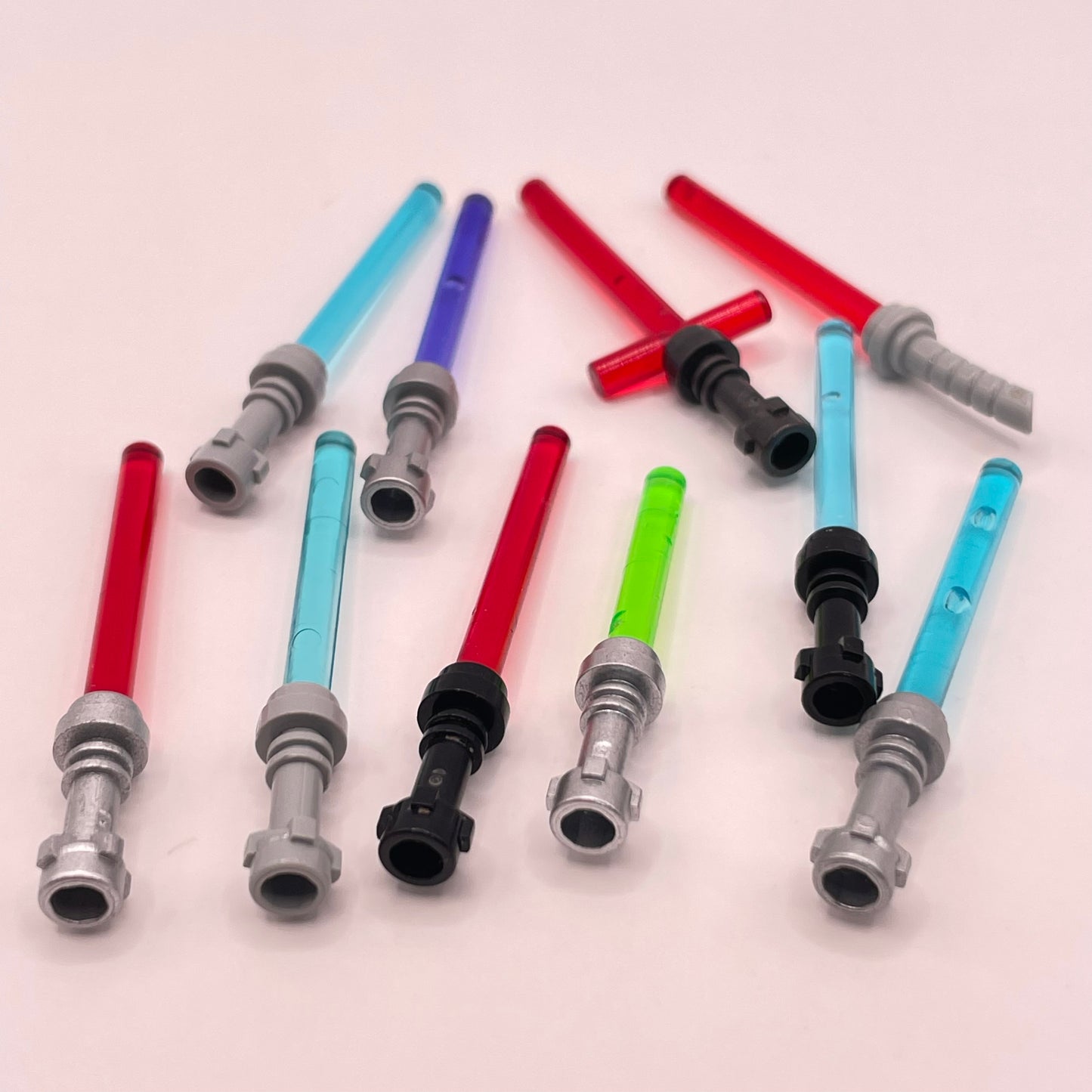 LEGO Lightsabers, Minifigure Accessories, Star Wars, 10 Pieces