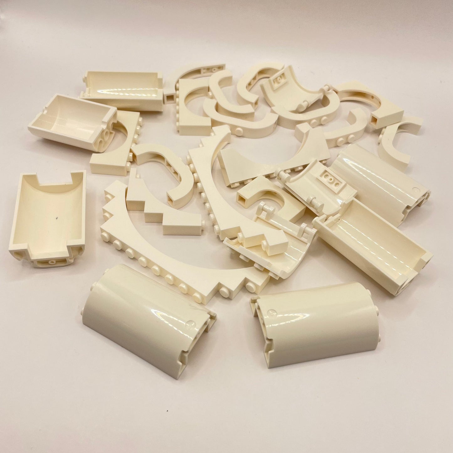 LEGO Arches and Cylinders, Building, White, 25 Pieces