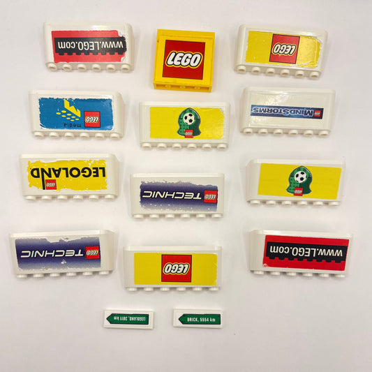 LEGO Prints and Stickers, LEGO Logo, 11 Pieces