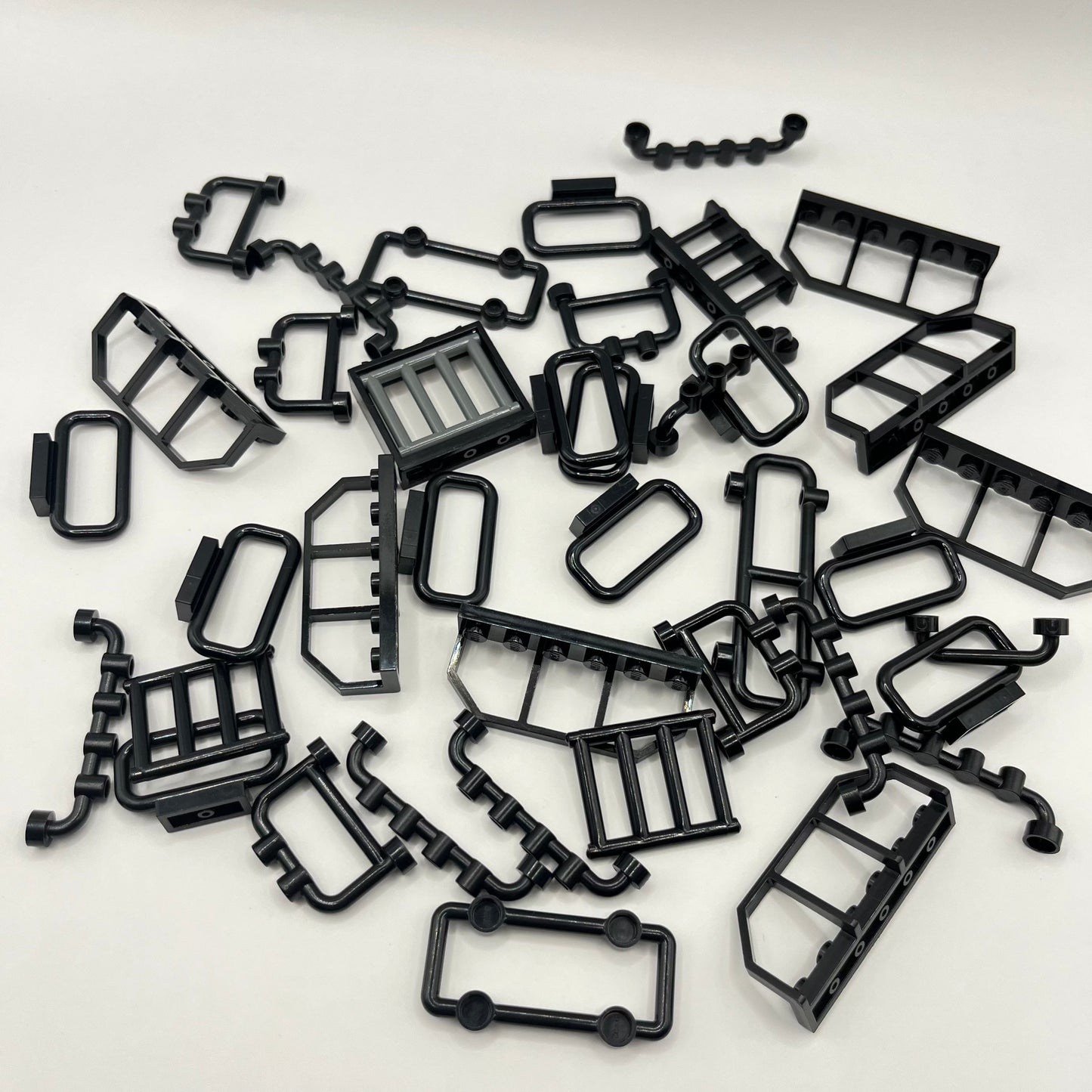 LEGO Black, Railing, Guards, 35 Pieces