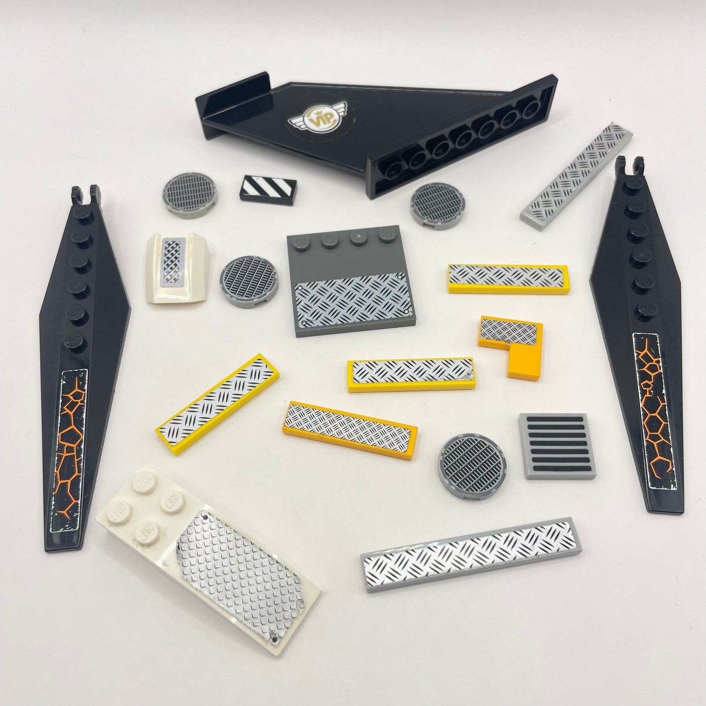 LEGO Prints and Stickers, Grills and Grates, Approx. 27g