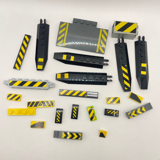 LEGO Prints and Stickers, Hazard, Approx. 30g