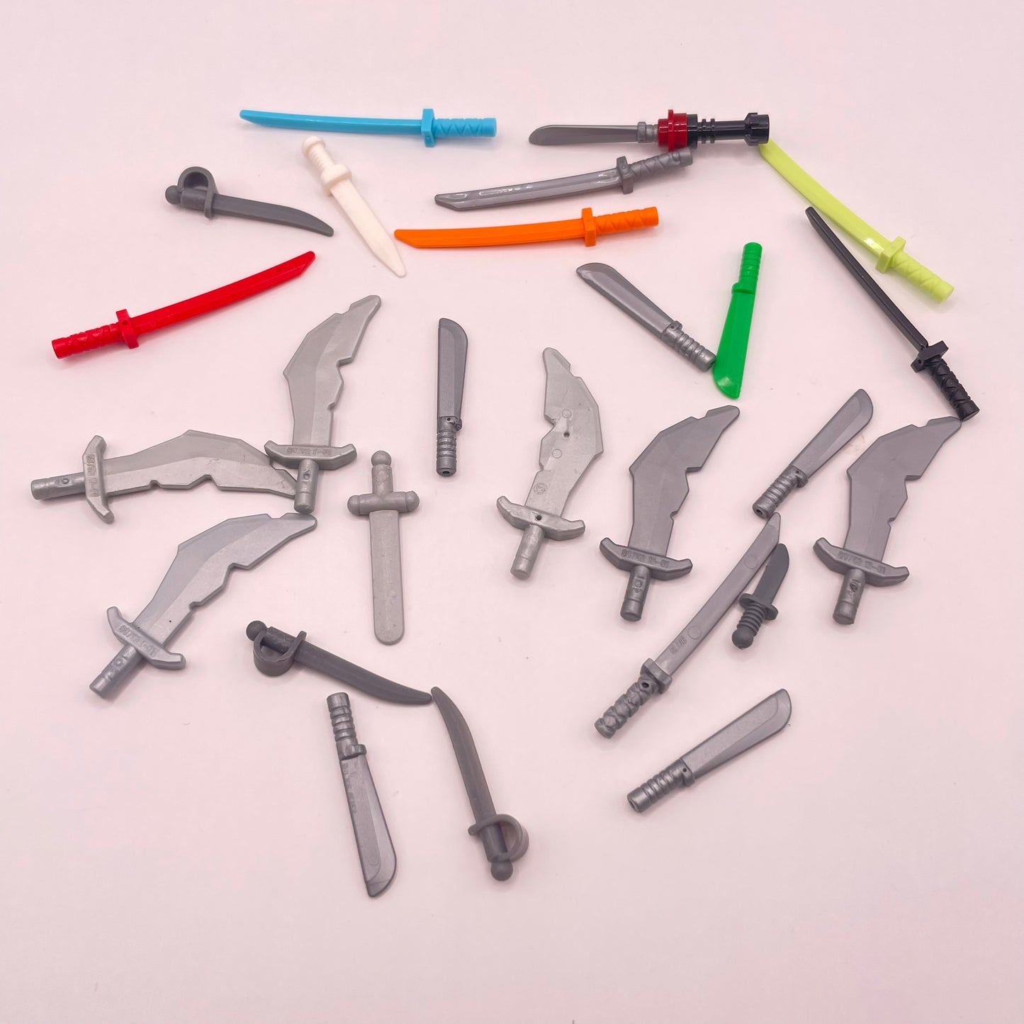 LEGO Mixed Swords, Mixed Colours, 25 pieces