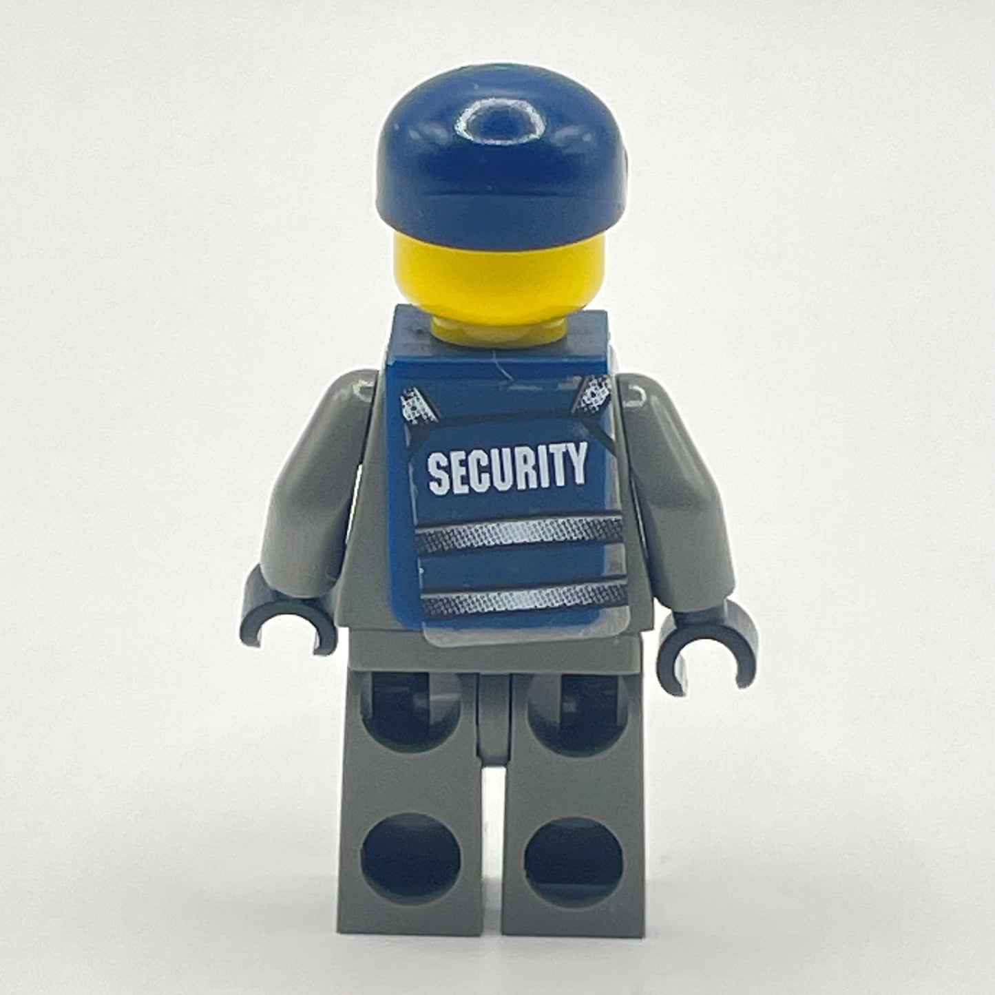 LEGO Police - Security Guard, Dark Grey, City Minifigure (wc001)