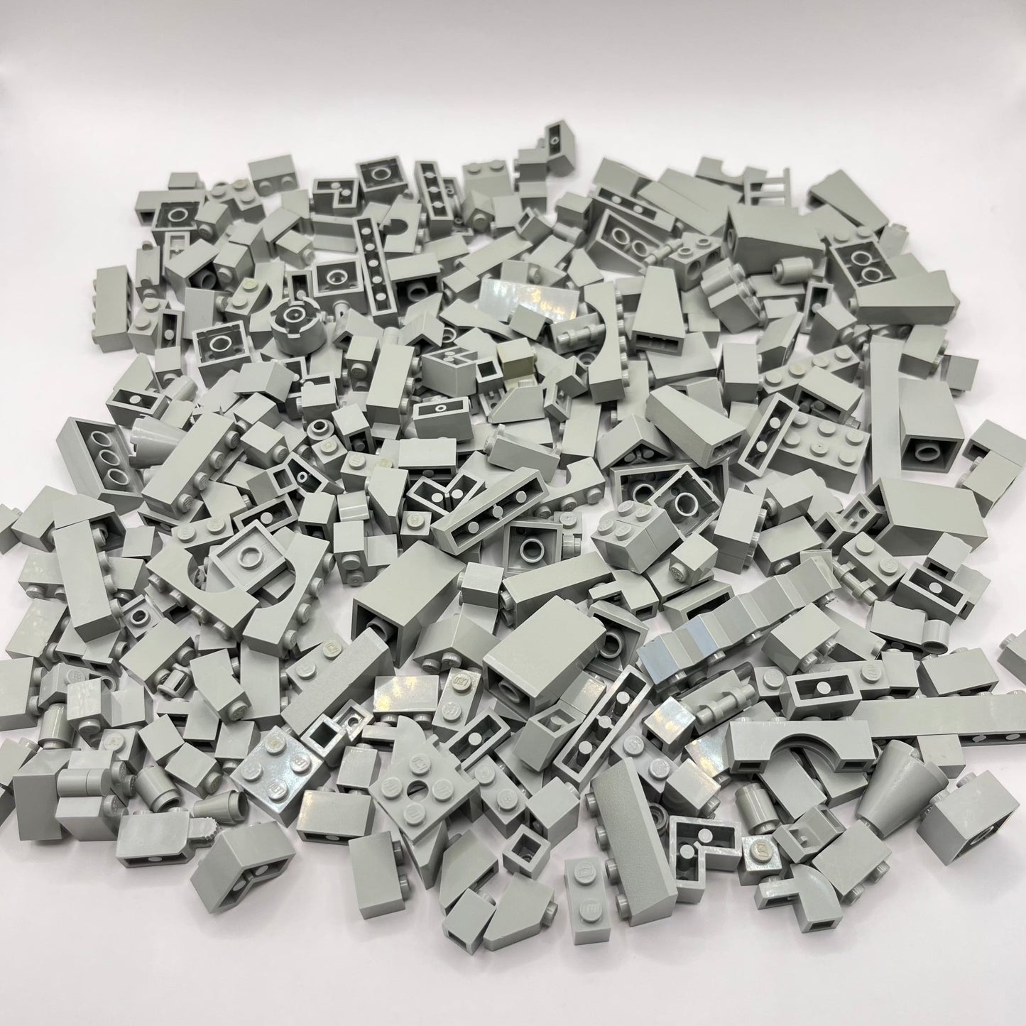 LEGO Old Light Grey, Mixed Pieces, Approx. 280g
