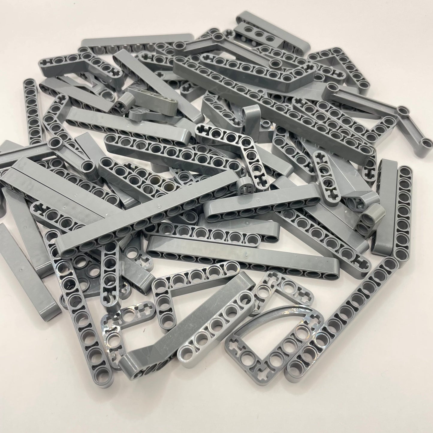 LEGO Lift Arms, Dark Bluish Grey, Technic, Approx. 140g