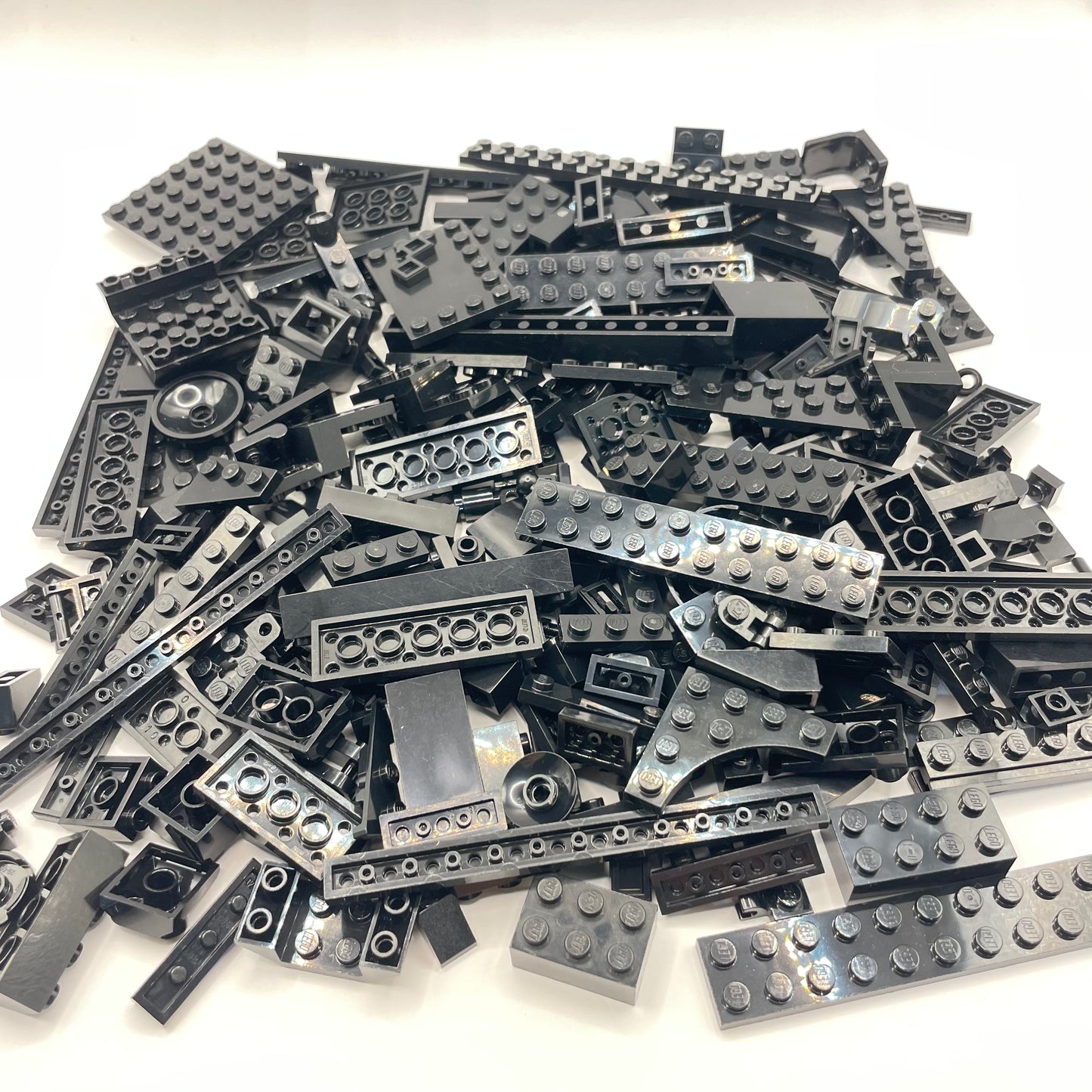 LEGO Mixed Bricks, Black, Approx. 230g