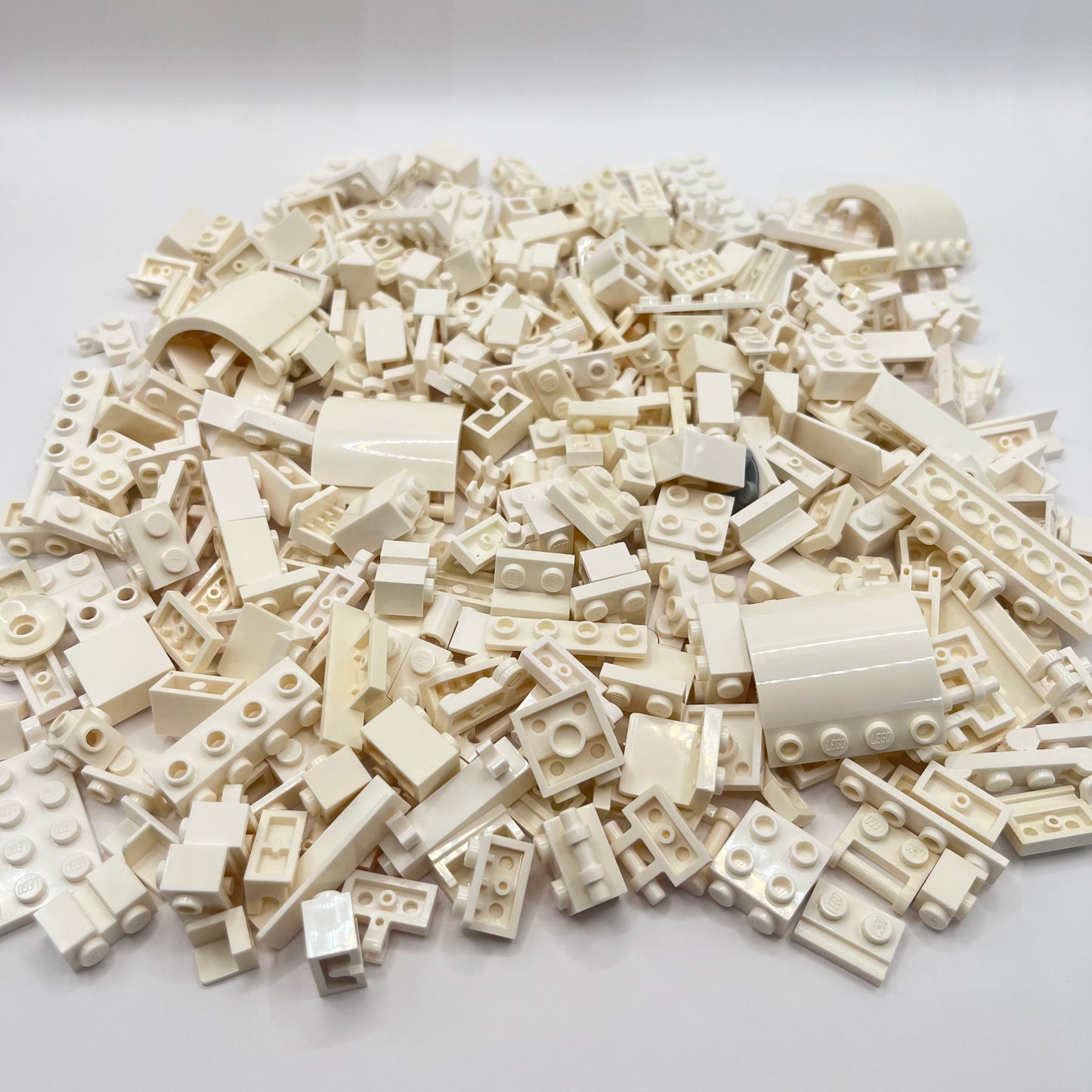 LEGO White Mixed SNOT Pieces Approx. 200g