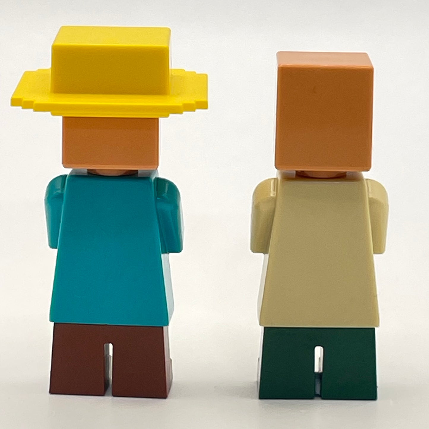 LEGO Farmers, Minecraft, Minifigure, (min115 and min075)