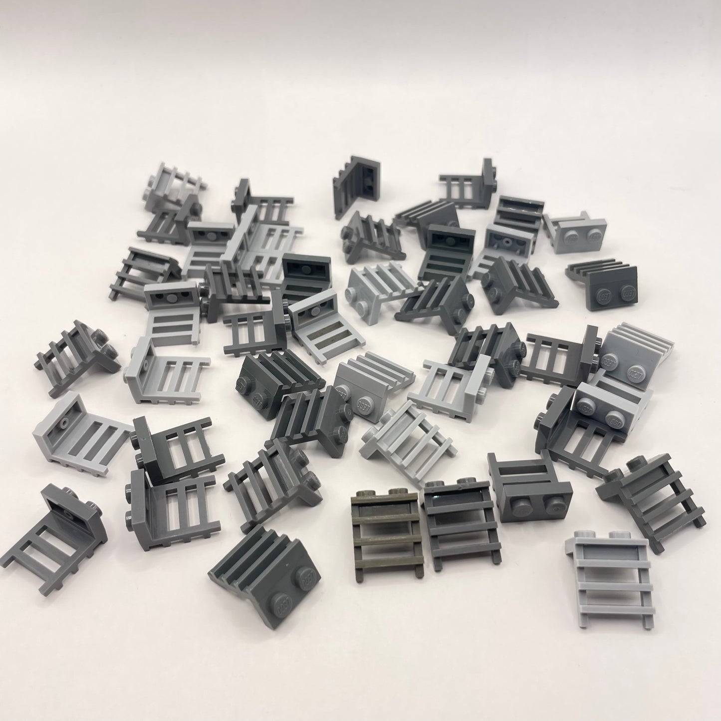 LEGO Ladders, Mixed Grey, Building, Approx. 45g