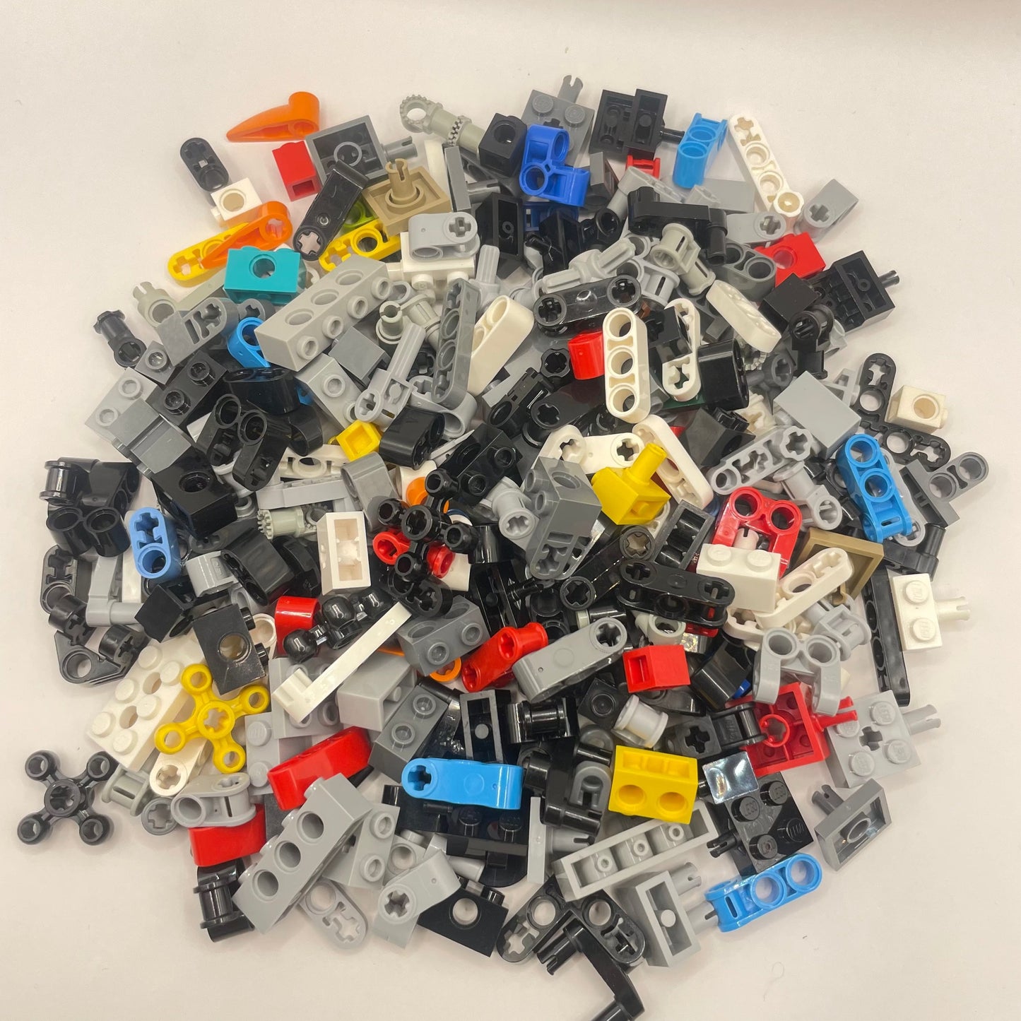 LEGO Small Technic Bricks and Pieces, Mixed Colours, Approx. 170g