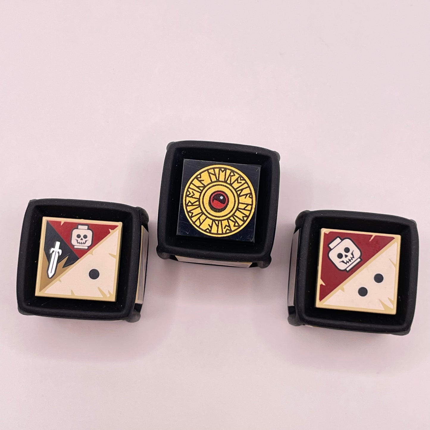 LEGO Dice, Heroica Game, Black, Accessories (3 Pieces) playwear