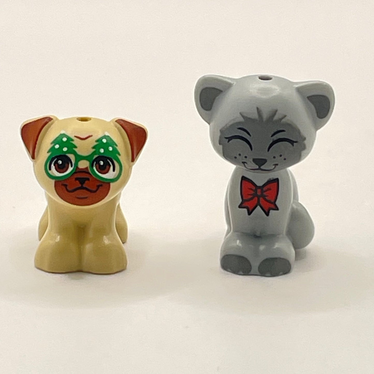 LEGO Christmas Cat and Dog, Animals, 2 Pieces