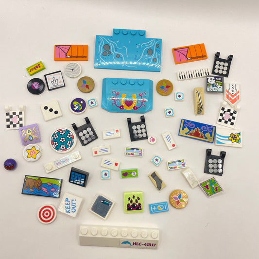 LEGO Prints and Stickers, Friends, Approx. 30g